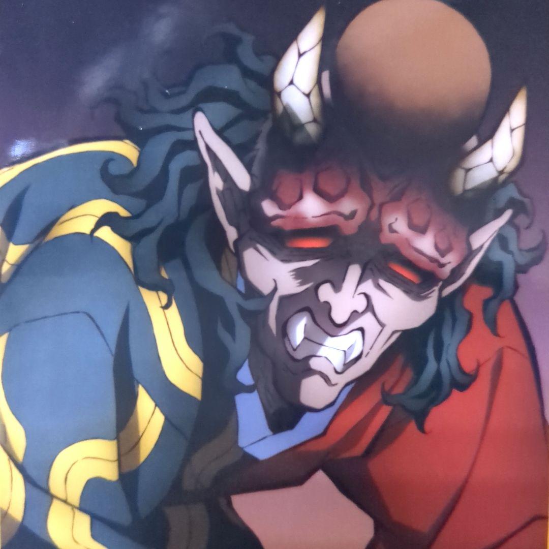 鬼滅の刃 鬼箔押しブロマイド 半天狗 憎珀天 積怒 可楽 空喜 哀絶