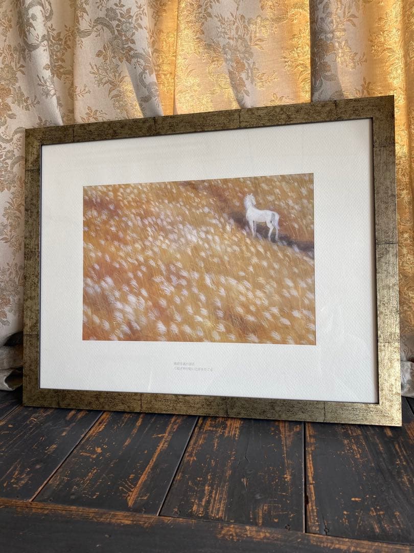 東山魁夷 白馬幻想 ポスター5枚セット 額装品 - メルカリ