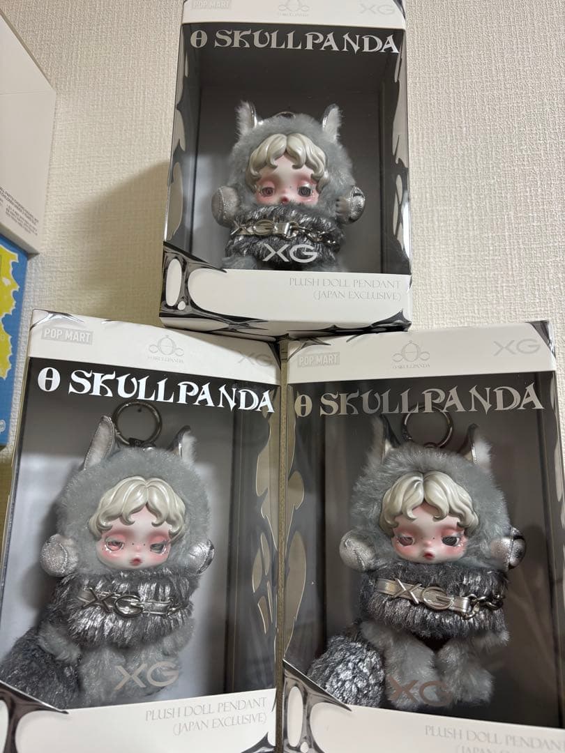 SKULLPANDA × XG コラボ】スカルパンダ 日本限定品 - メルカリ