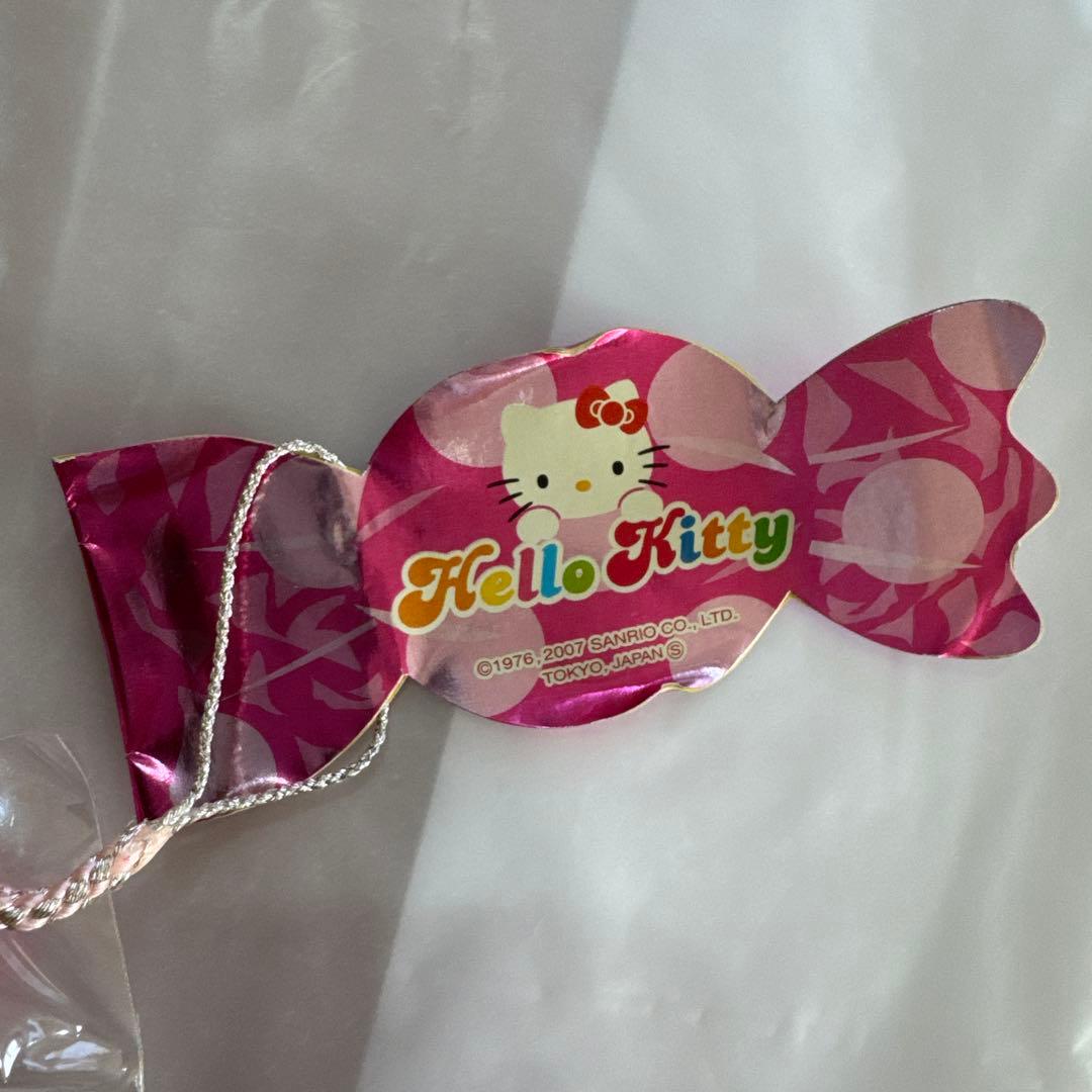 ご当地 キャンディーキティ 根付け ピンク ハローキティ ストラップ