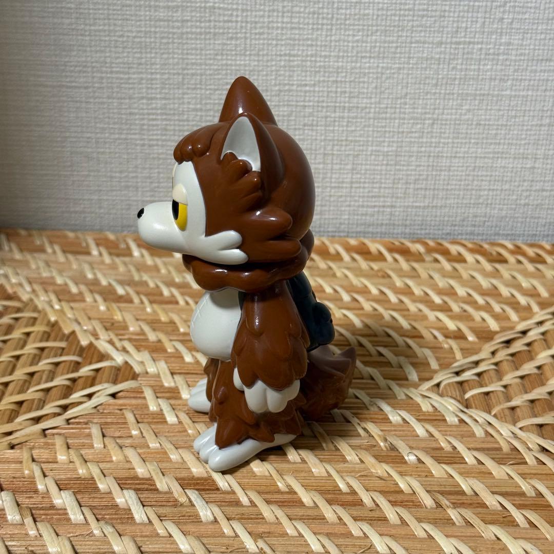 おおかみくん ソフビ ブラウン - メルカリ
