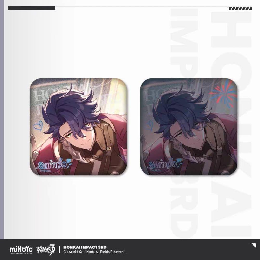 公式正規品 サンポ 缶バッジ 崩壊3rd スタレ 崩壊スターレイル バッチ