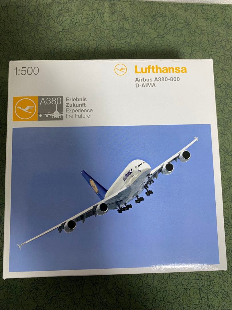 航空機・ヘリコプター Herpa Lufthansa Airbus A380-800 1:500