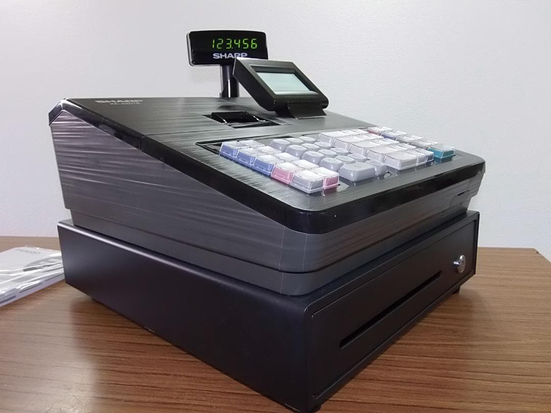 美品すぐ使える設定無料10部門325物販向シャープレジスターXE-A207B-B