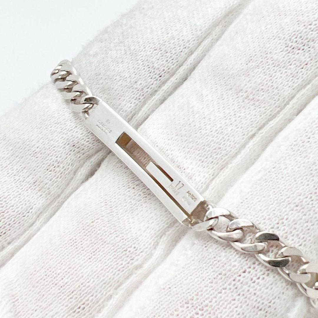 極美品 グッチ GUCCI 925 ブレスレット シルバー OT664 - メルカリ