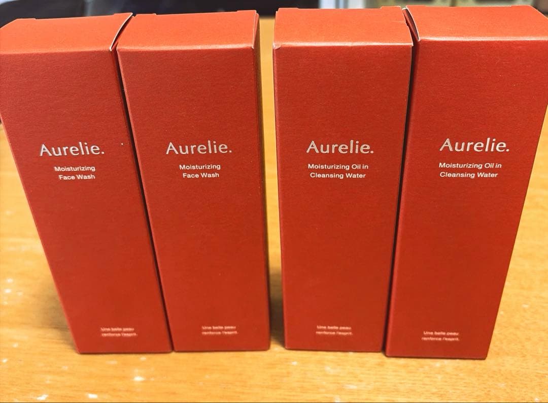 オレリー　洗顔料&メイク落とし