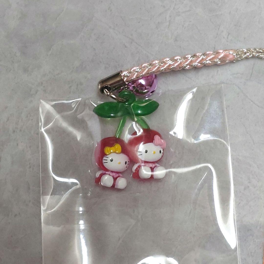 ハローキティ ご当地キティ 根付け 山形限定 さくらんぼバージョン