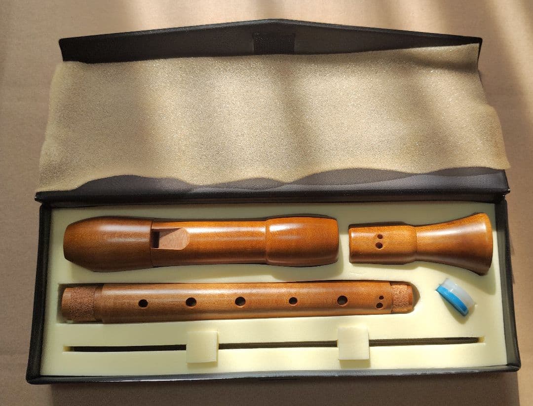 木製アルトリコーダー＋ソフトケース