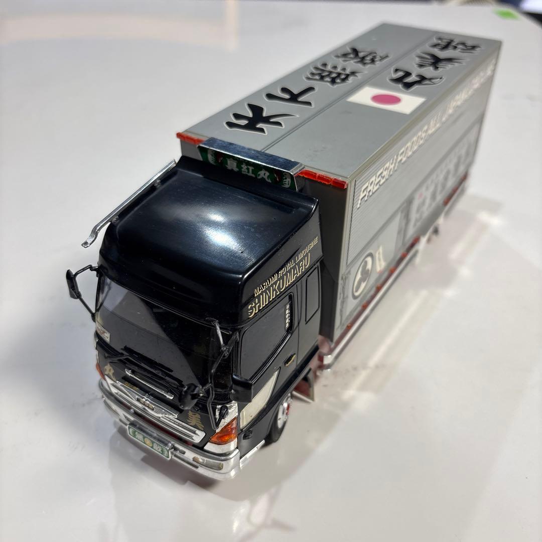 ☆デコトラプラモデルジャンク品☆日野レンジャー☆成田商事☆真紅丸