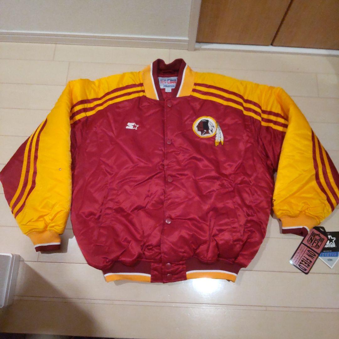 ワシントン レッドスキンズ スターター サテンジャケット Lサイズ 新品未使用