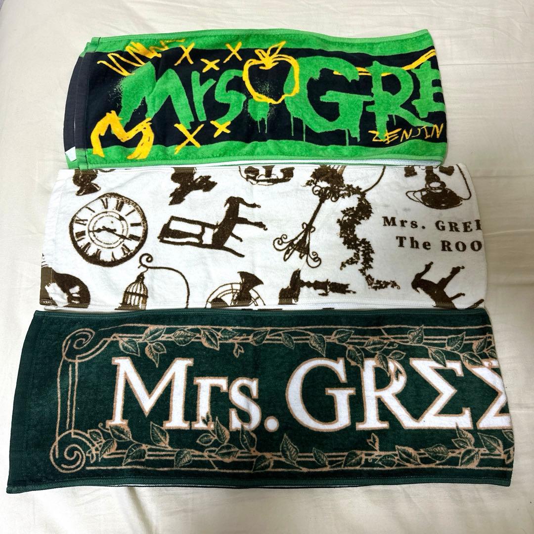 Mrs. GREEN APPLE】ミセス フェーズ1 ツアータオル 3枚セット - メルカリ