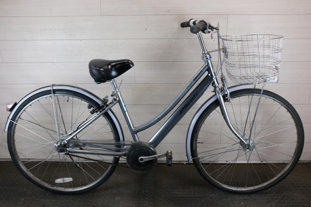 た*ん様 良品★BS アルベルト　軽快車　27インチ　5速　ライト