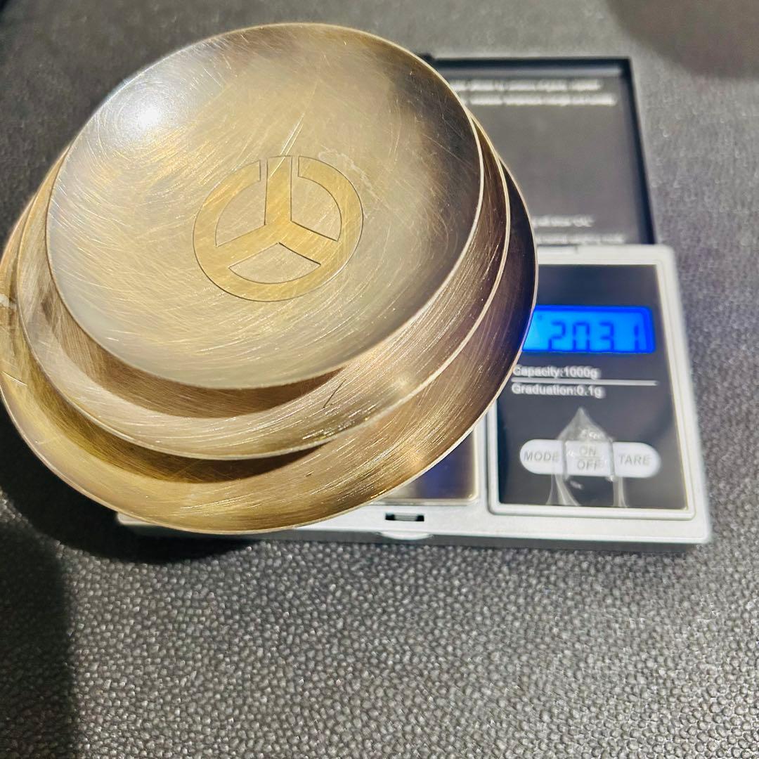 純銀　銀杯　3枚セット　203.1g シルバー　銀　コレクション　銀投資