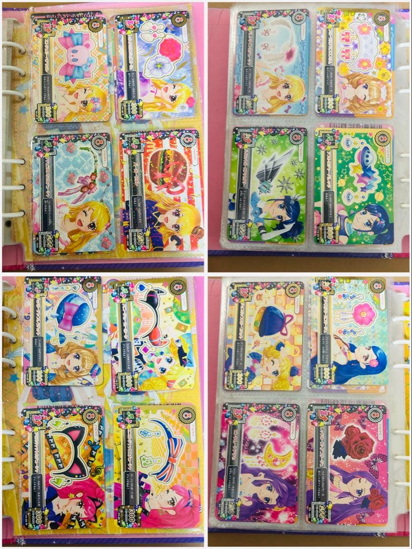 バインダー付きアイカツカード プレミアム、サイン入り等まとめ売り