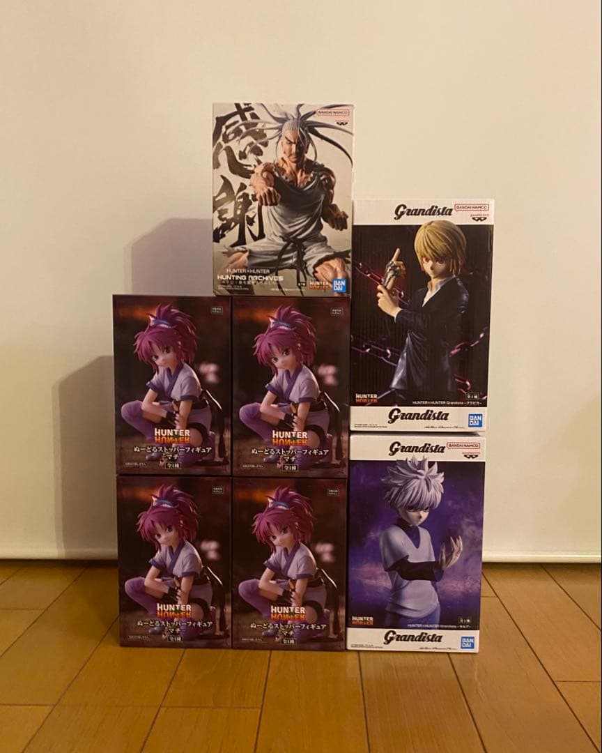 HUNTER×HUNTER フィギュアセット クラピカ キルア ネテロ マチ - メルカリ