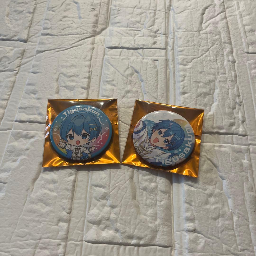 すとふぇす2026 缶バッジ ちぐさくん 等身×1 デフォ×1 - メルカリ