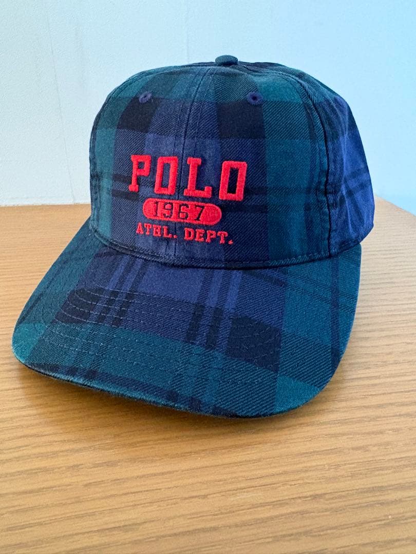 Polo Ralph Lauren blackwatch キャップ　復刻版