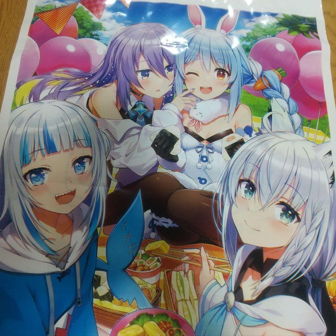 ホロライブ がうる・ぐら hololive B2タペストリー ガウルグラ - メルカリ