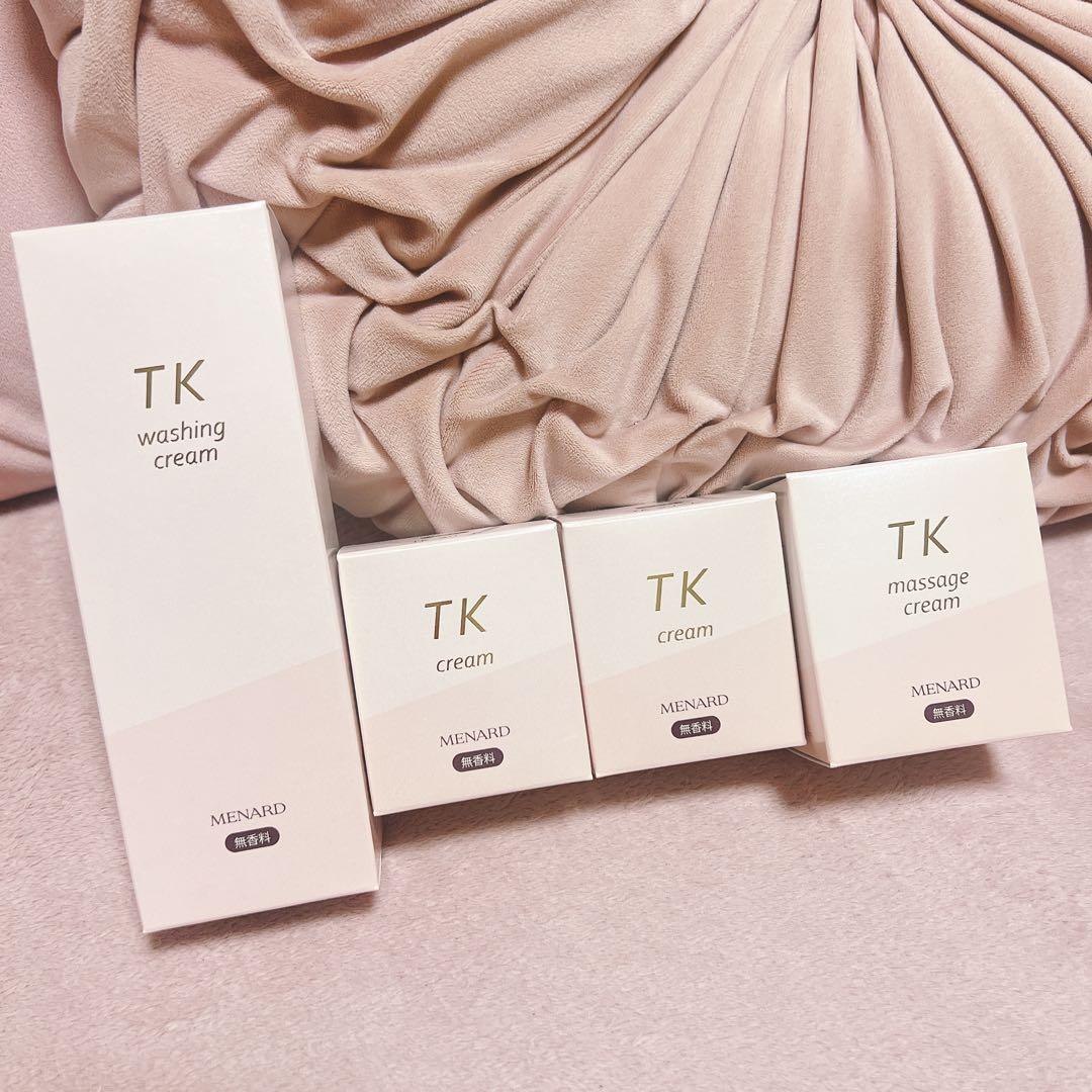限定値下げ！メナード TK 無香料 ウォッシング クリームマッサージ