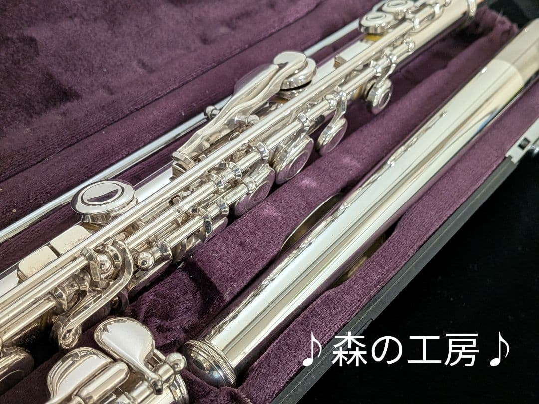 中古フルート専門店‼️部活応援‼️銀メッキヤマハフルートYFL211SⅡ E