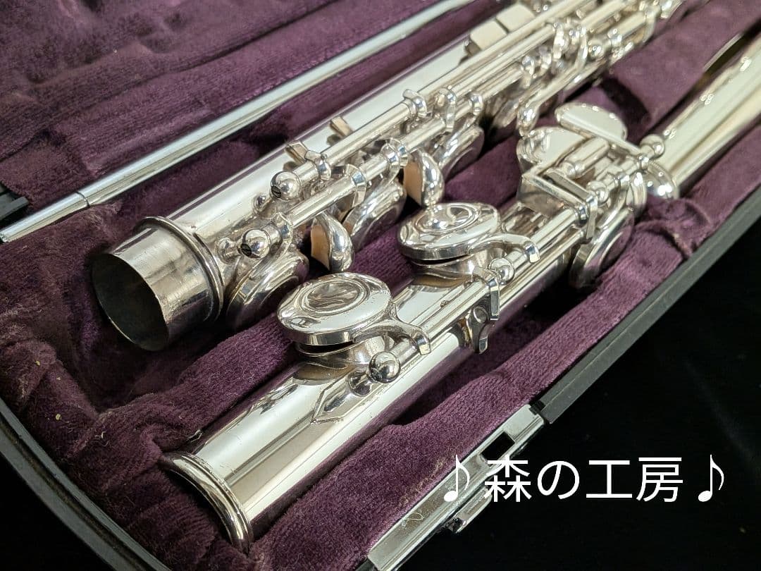 中古フルート専門店‼️部活応援‼️銀メッキヤマハフルートYFL211SⅡ E