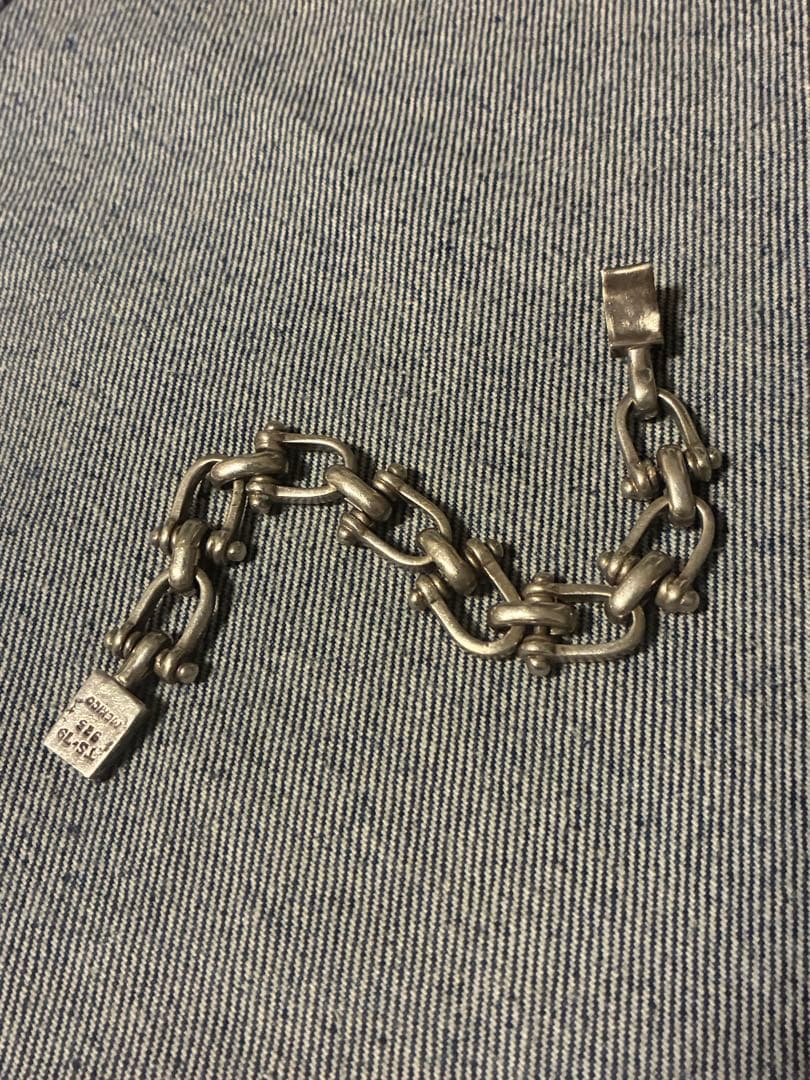 メキシコ製 シルバー925ホースビットブレスレット VINTAGE