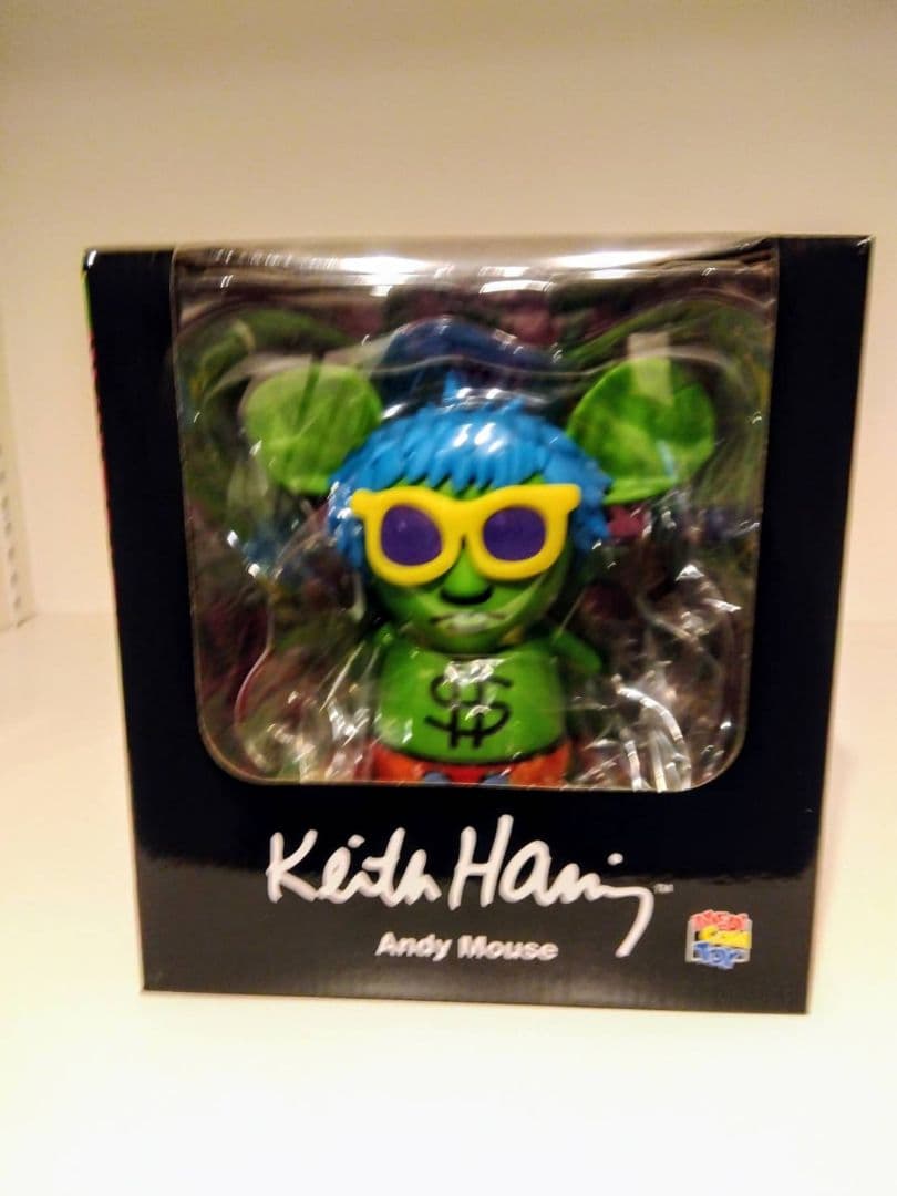 VCD ANDY MOUSE メディコム・トイ キース・ヘリングによるアートモチーフ「ANDY MOUSE」の完成品