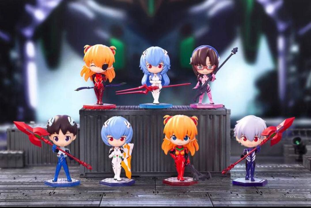 エヴァンゲリオン チビキャラフィギュア 6体セット