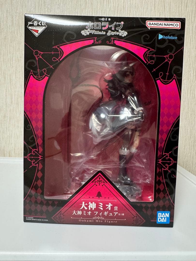 ホロライブ　一番くじ　大神ミオ　フィギュア