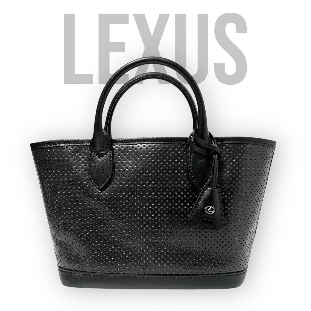 美品 LEXUS レクサス ミッキーマウス コラボ トートバッグ ブラック