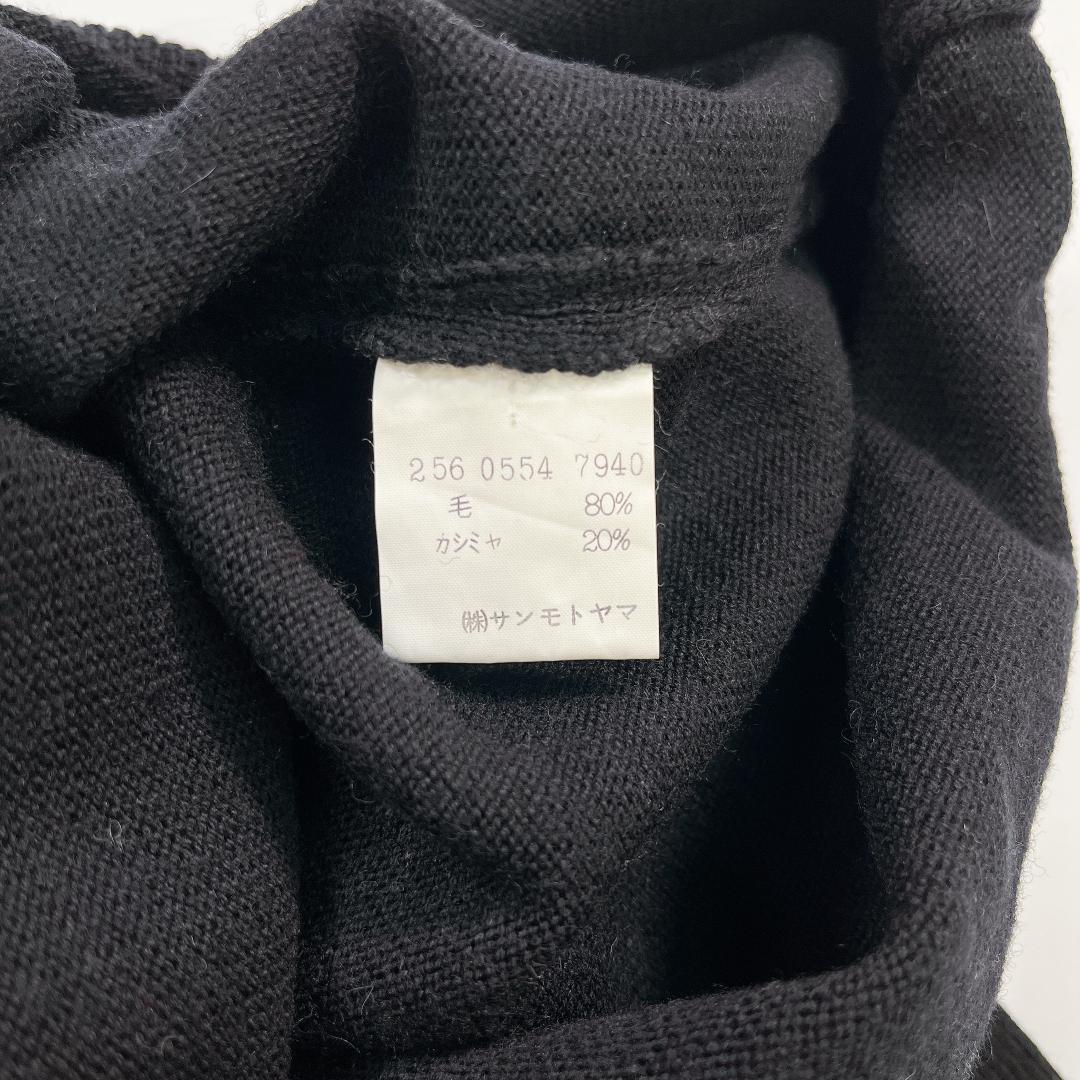 GUCCI グッチ ラインストーン カシミヤ混ウール ニット セーター 黒 38