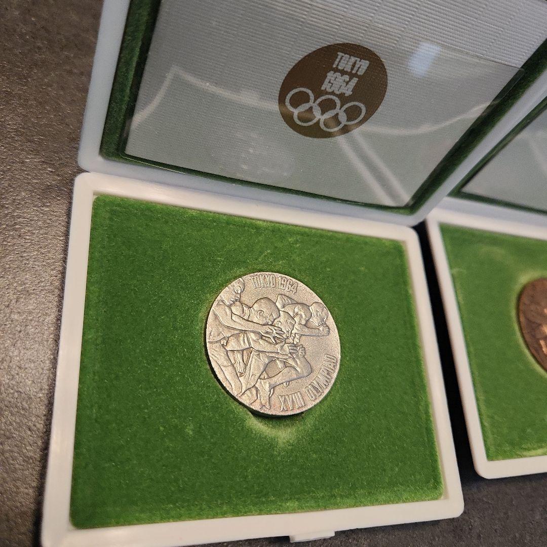 1964年東京オリンピック記念メダル3枚セット - メルカリ