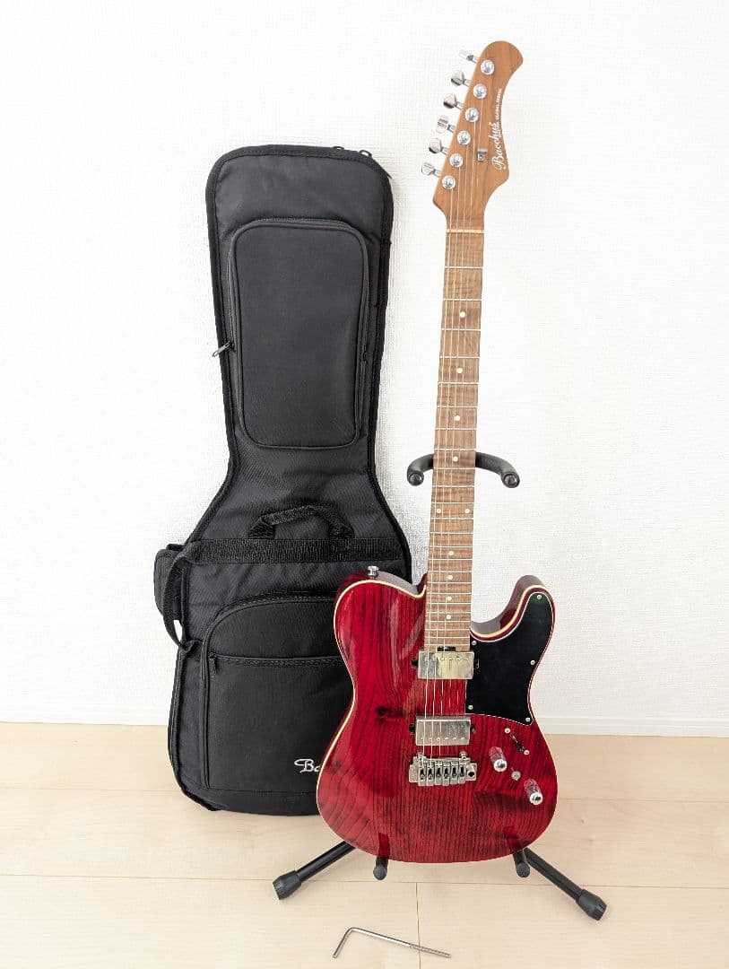 【美品・動作確認済】Bacchus TACTICS24-ASH/RSM Bacchus】バッカス『エレキギター』TACTICS24 ASH/RSM 1週間保証【中古