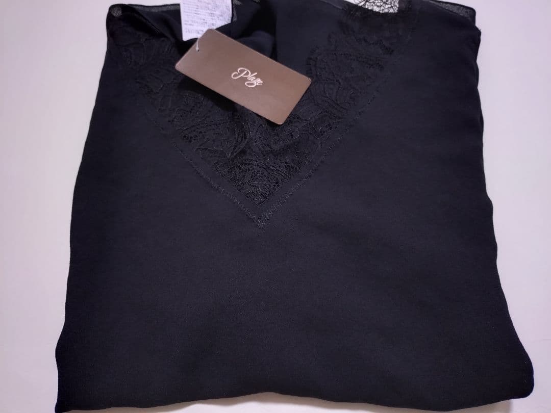 新品タグ付 Plage solstiss frenchlace ジレ