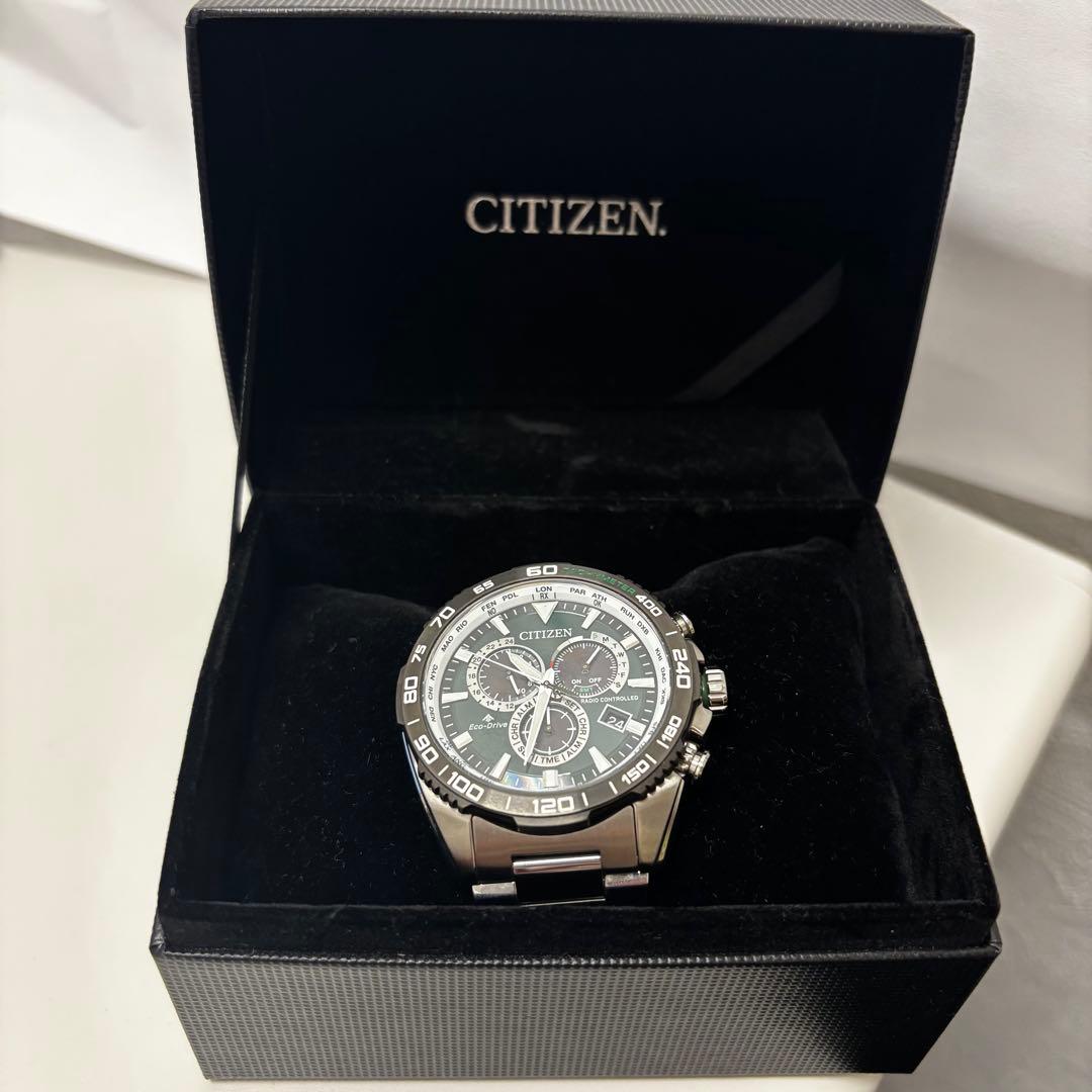 シチズンプロマスター ランド エコドライブ電波 電波ソーラー