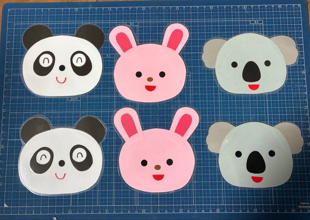 壁面 パンダ・うさぎ・コアラ - メルカリ