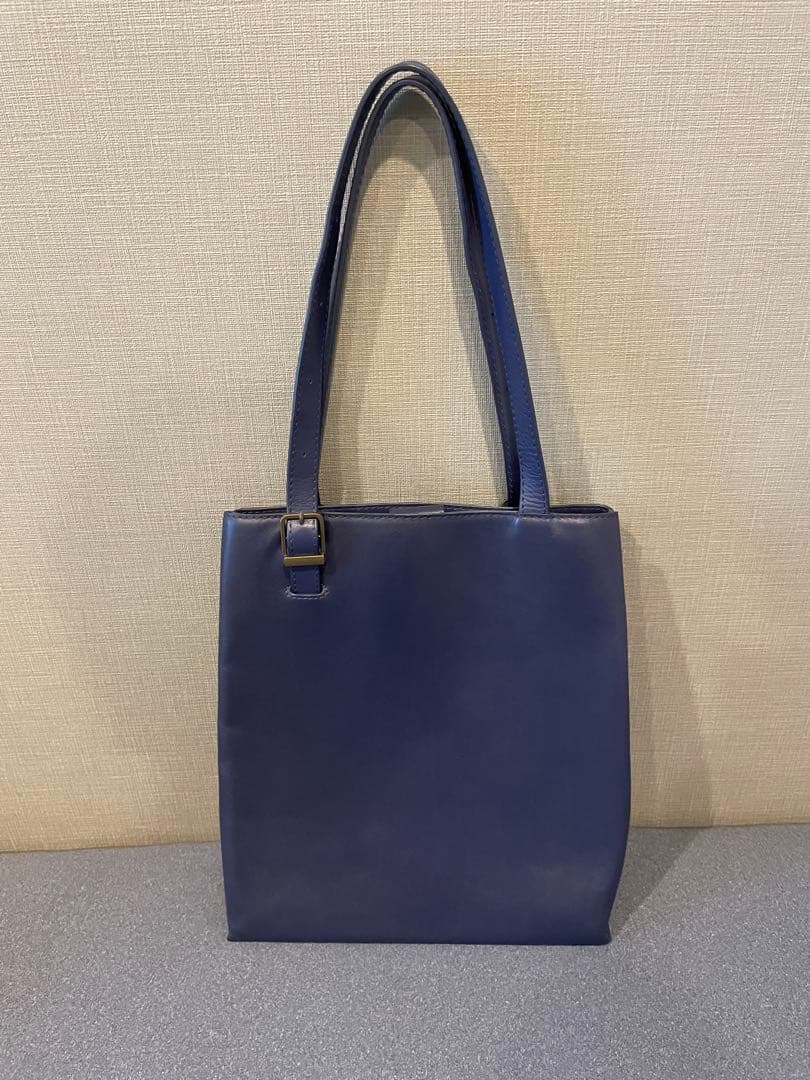 MOTHER HOUSE ブライトVトート　ブライトネイビー