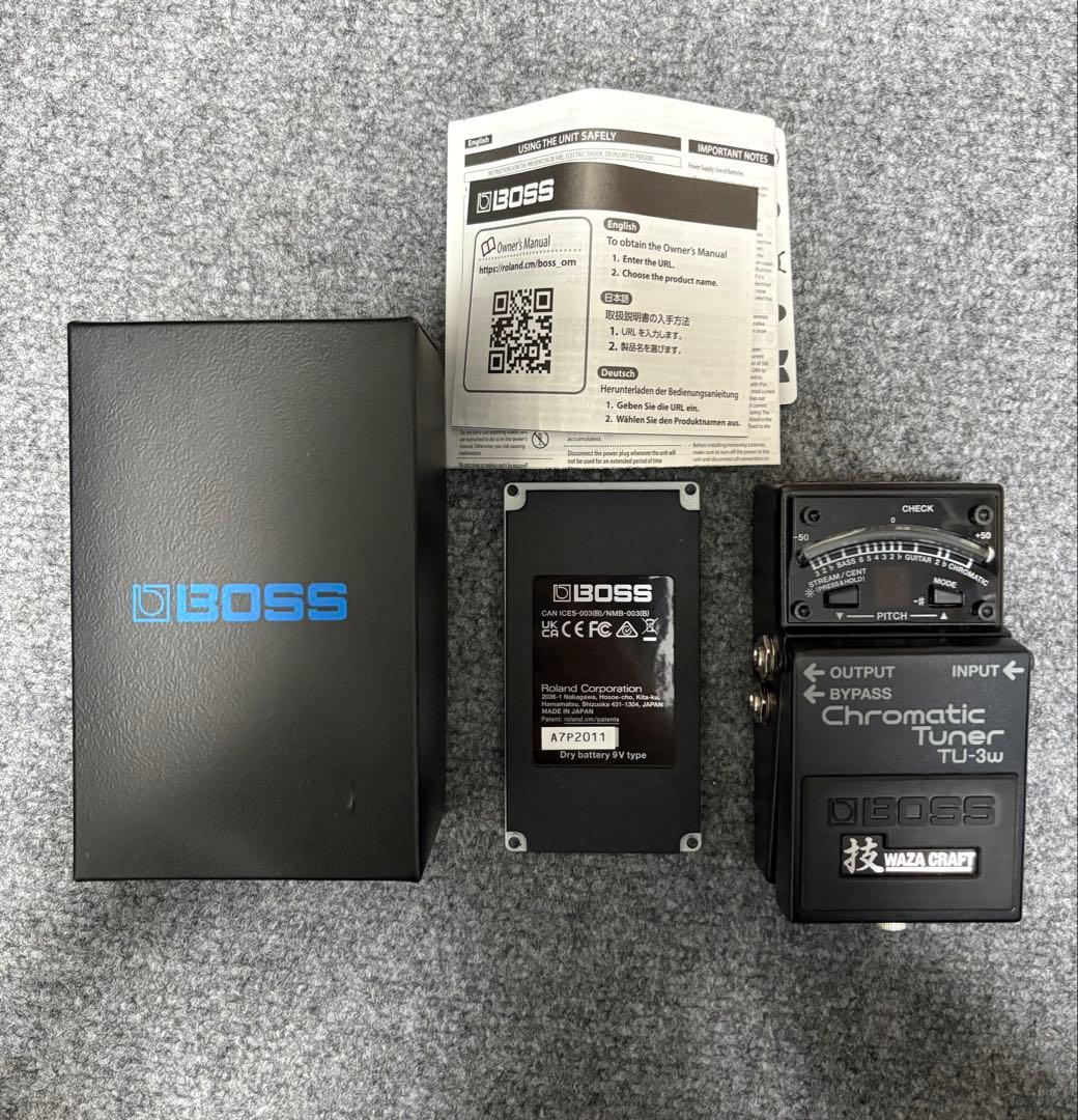 BOSS TU-3W ボス チューナー BOSS「TU-3W」レビュー：バッファーも素晴らしい高精度チューナー