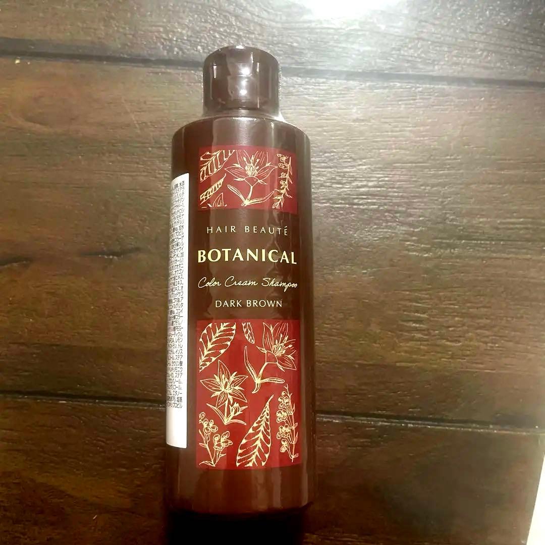 HAIR BEAUTE BOTANICAL カラーシャンプー ダークブラウン - メルカリ