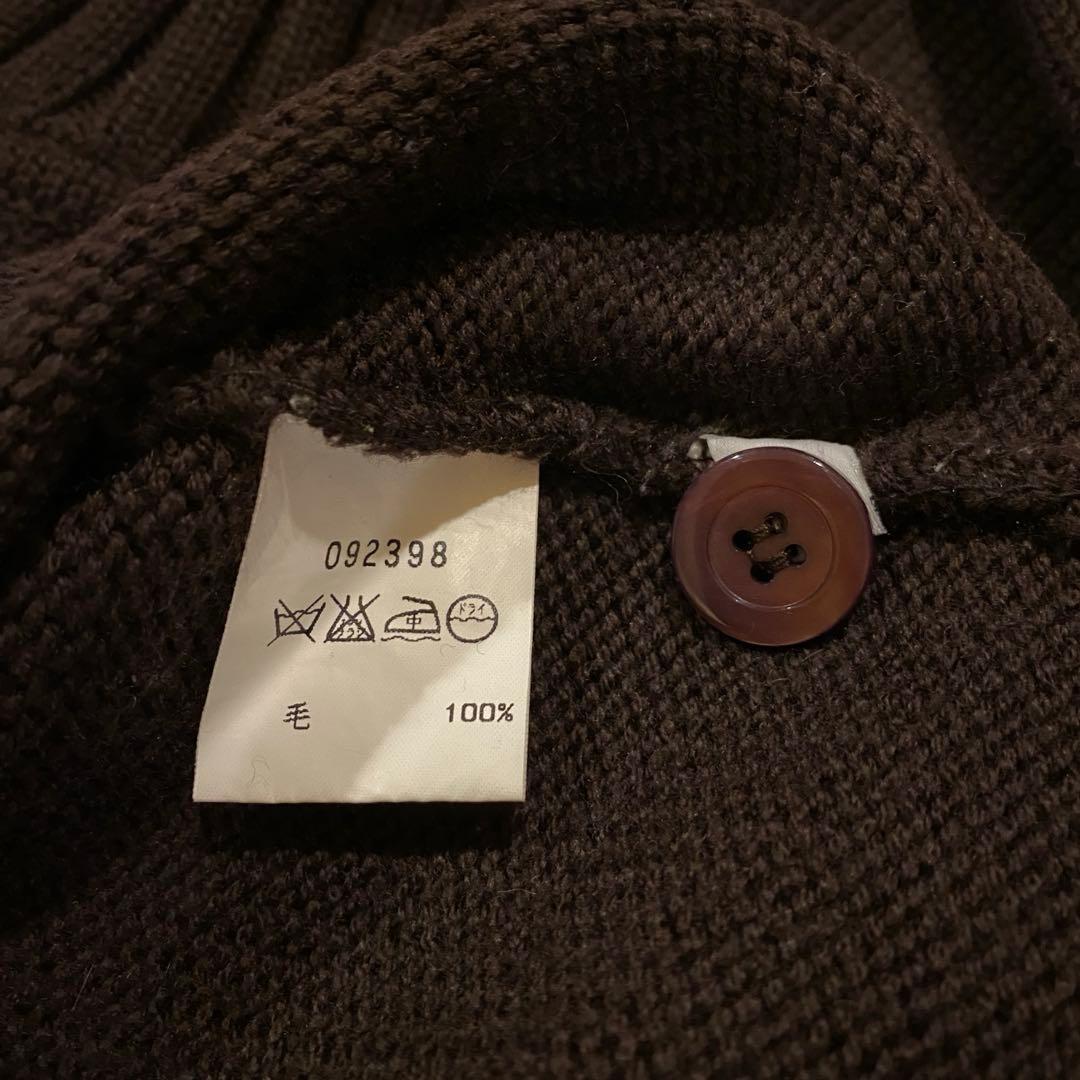 90's agnes b. 襟付き ブラウン ニット size 1 - メルカリ