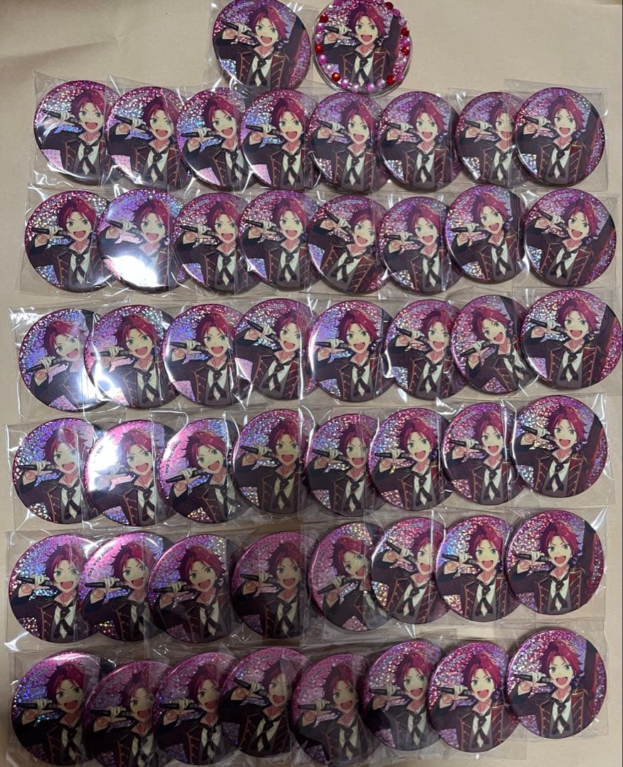 あんさんぶるスターズ あんスタ うたプリ コラボ 缶バッジ 衣更真緒 真緒 あんスタ コレクション缶バッジ 衣更真緒 - メルカリ