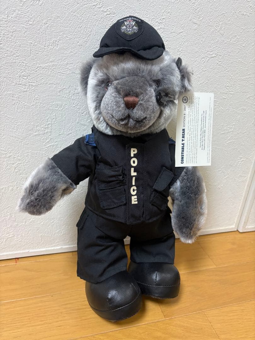 警察ぬいぐるみ　メルボルン　特殊部隊バージョン Amazon.co.jp: MacilKurtlar 警察官バニーぬいぐるみ、警察官バニー