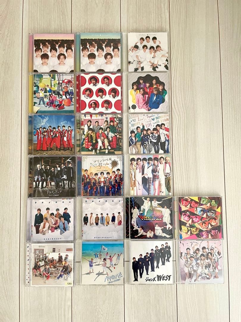 WEST. CD まとめ売り ジャニーズWEST CDセット - メルカリ