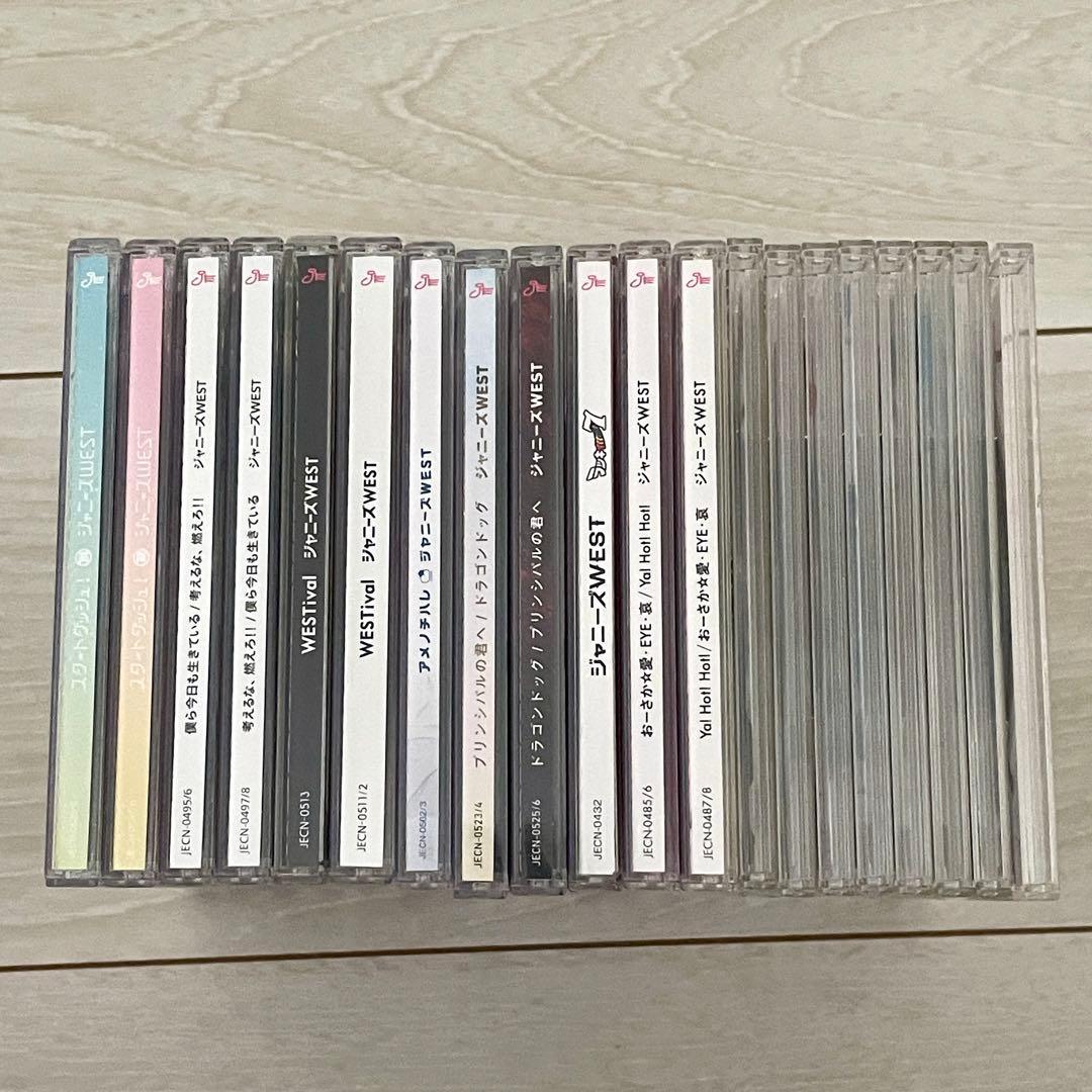 WEST. CD まとめ売り ジャニーズWEST CDセット - メルカリ