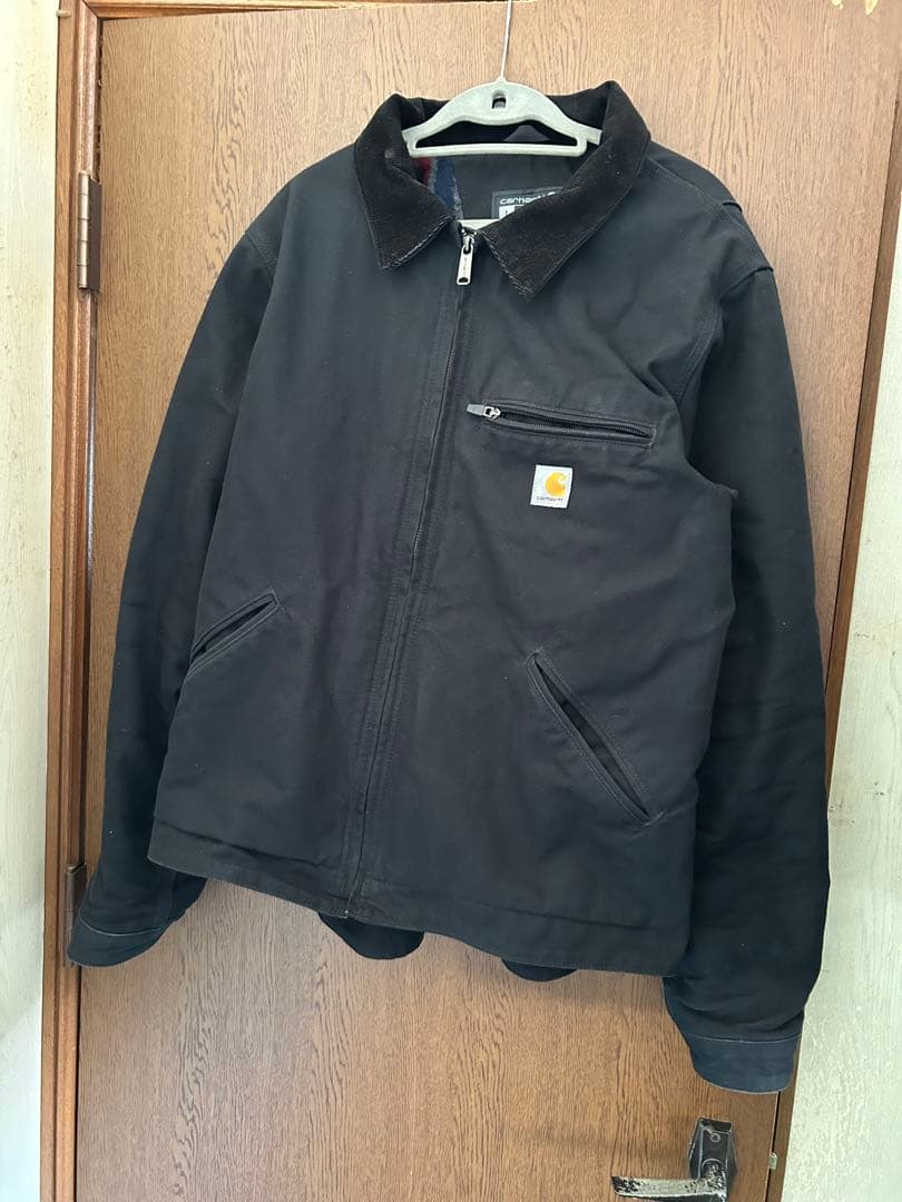 Carhartt ブラックジャケット　デトロイト