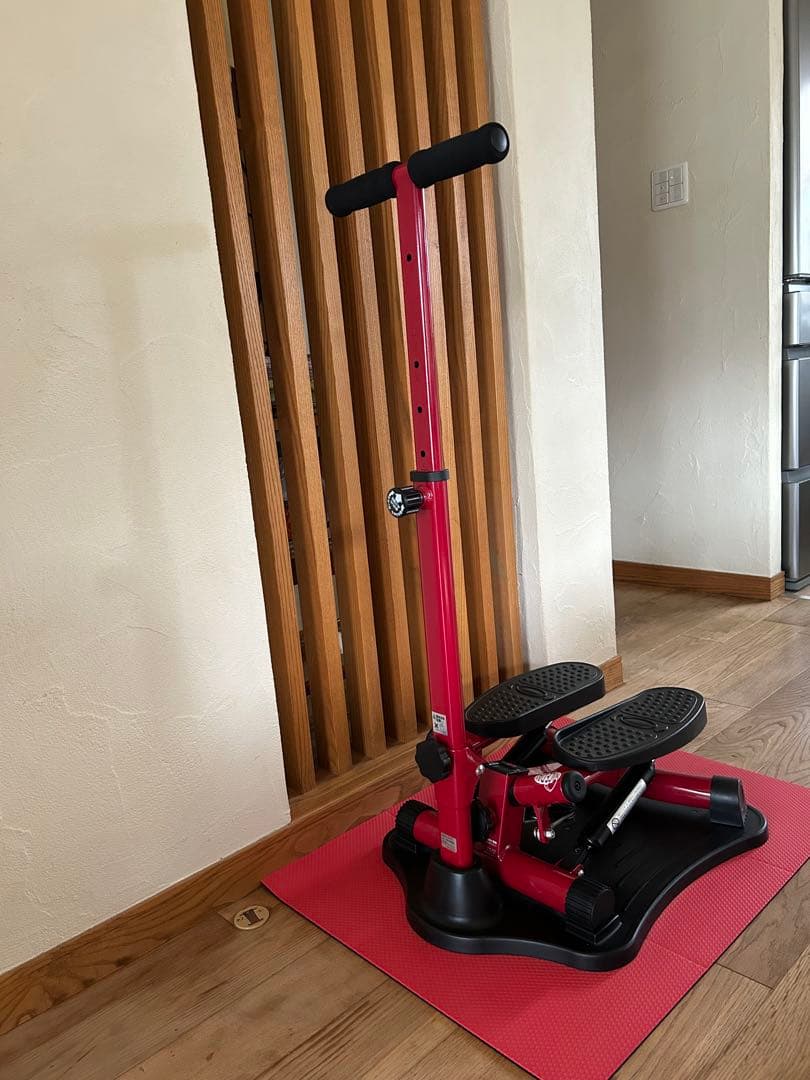 ナイスデイ ステッパー 赤 専用ハンドルレッド+マット