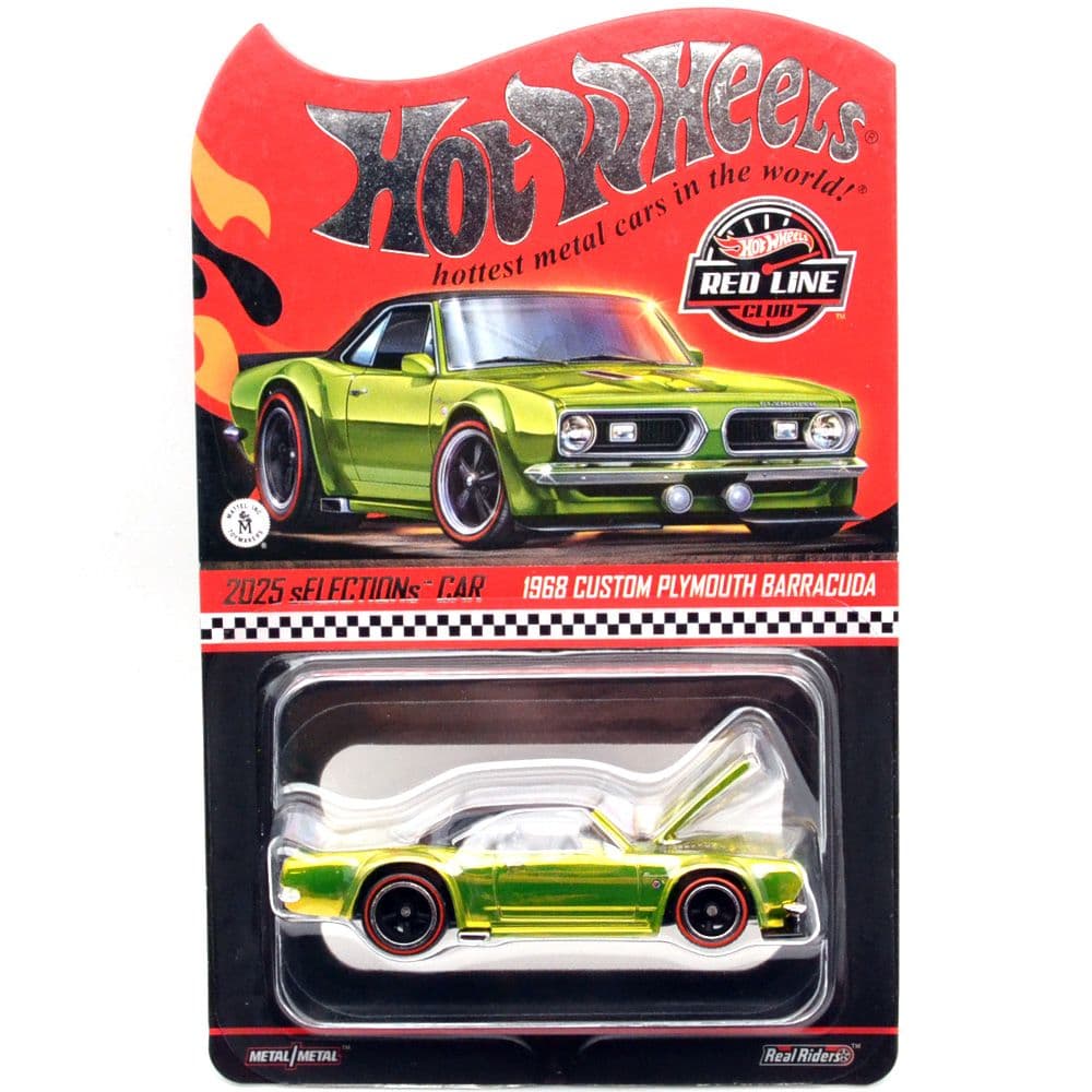 ホットウィール 1968 カスタム・プリマス・バラクーダ