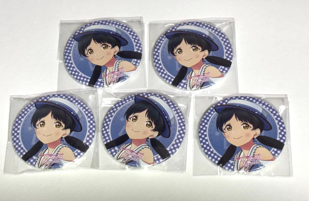 ラブライブ スーパースター 7th ライブ Liella 缶バッジ 葉月恋 5個