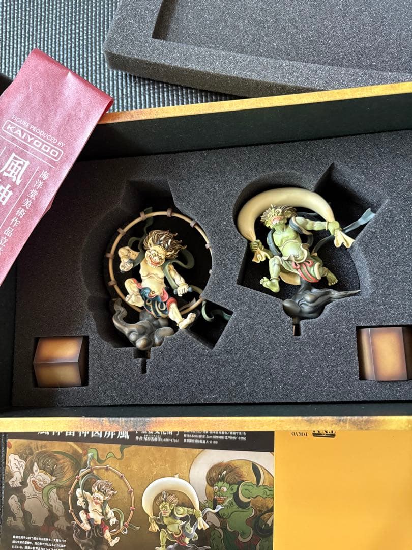 海洋堂 風神雷神フィギュア 東京国立博物館公式フィギュア - メルカリ