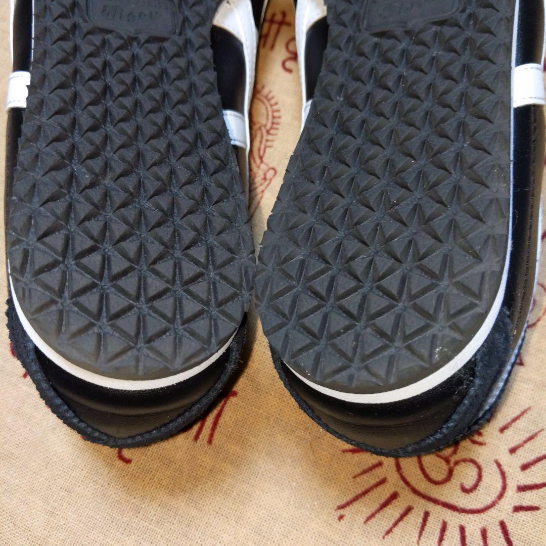 《美品箱付27.5cm》オニツカタイガー メキシコ66 黒×白